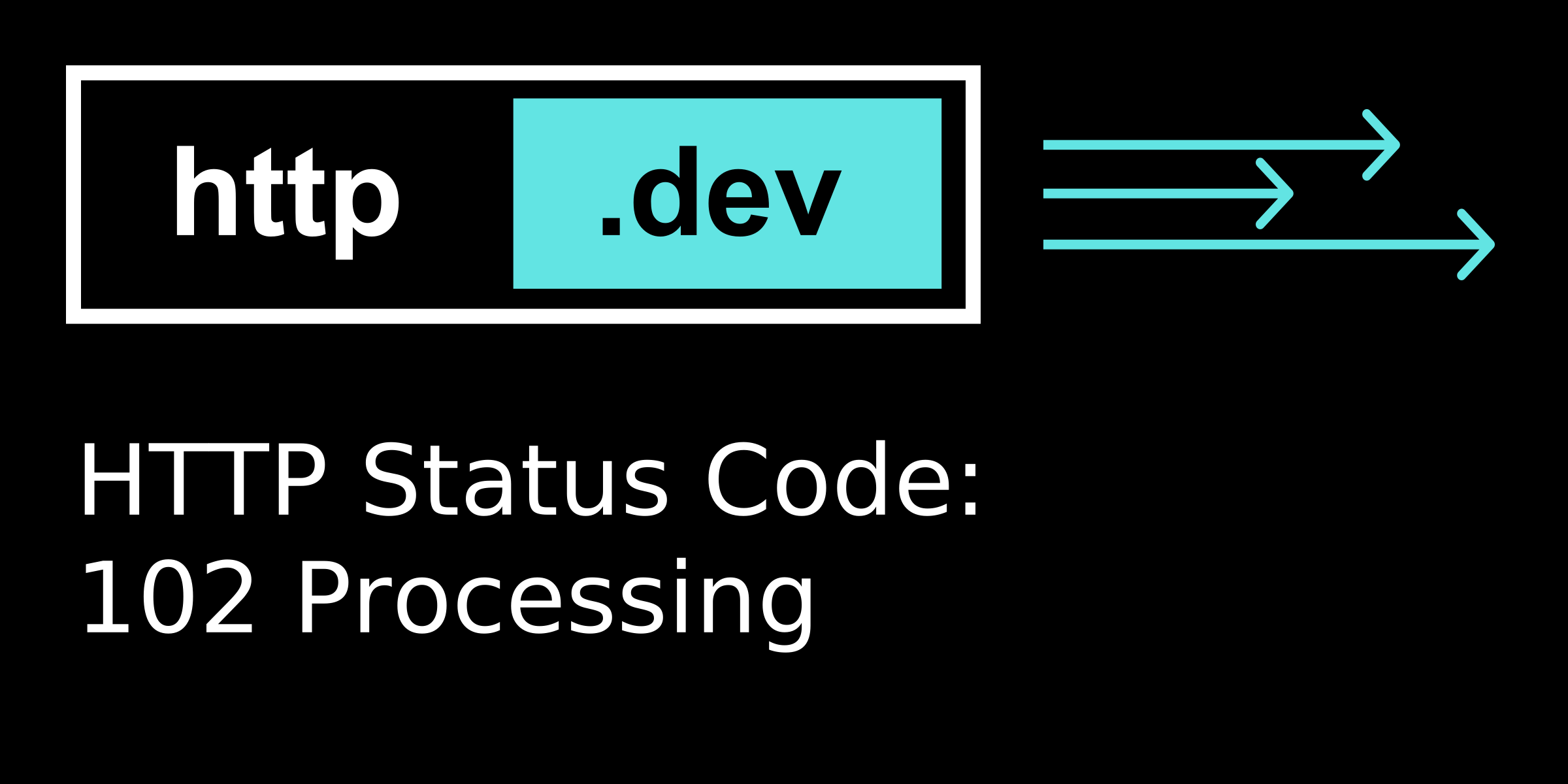 Http 102 Processing 102 Processing - HTTP status code explained