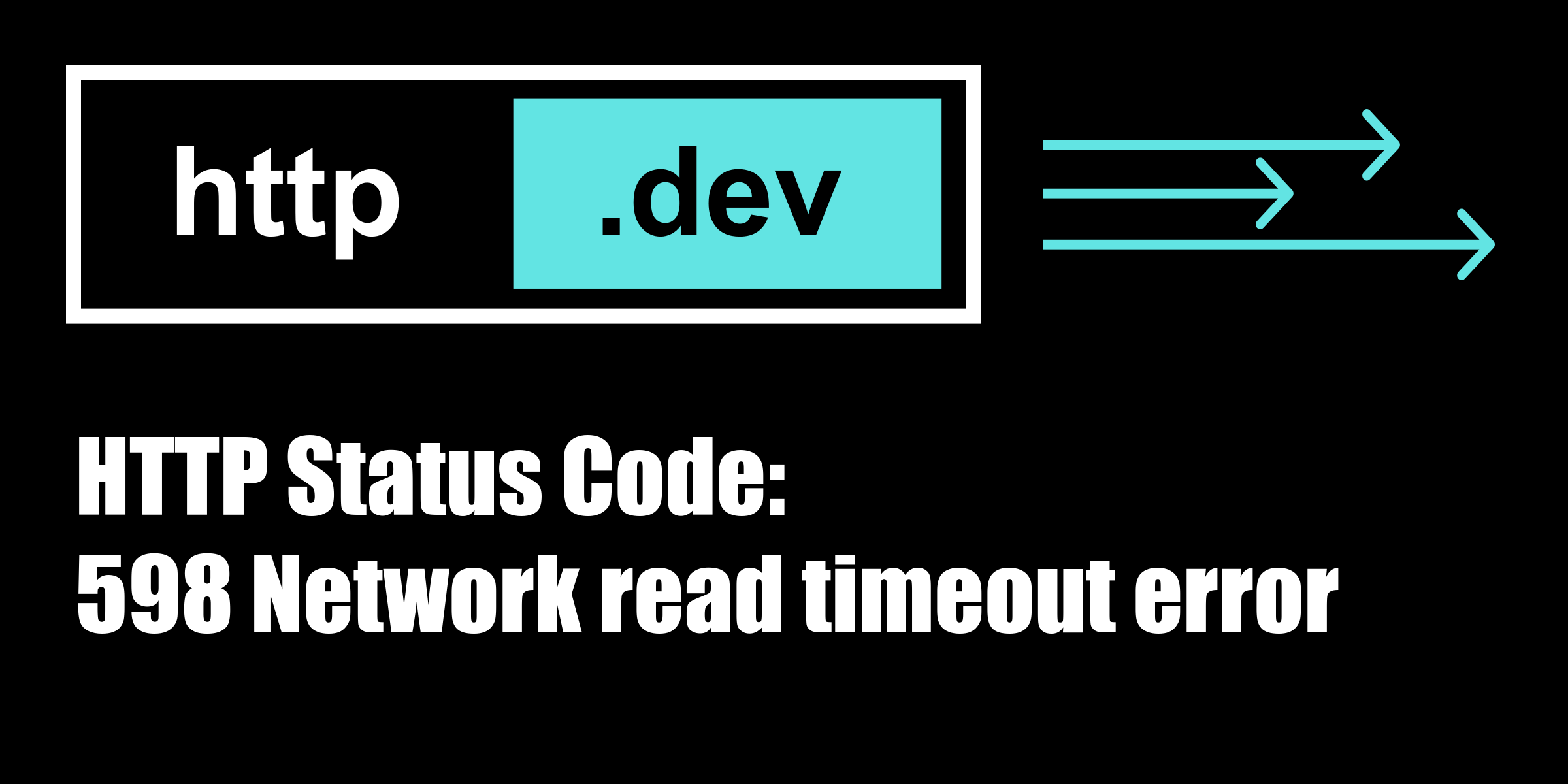 http read timeout error code