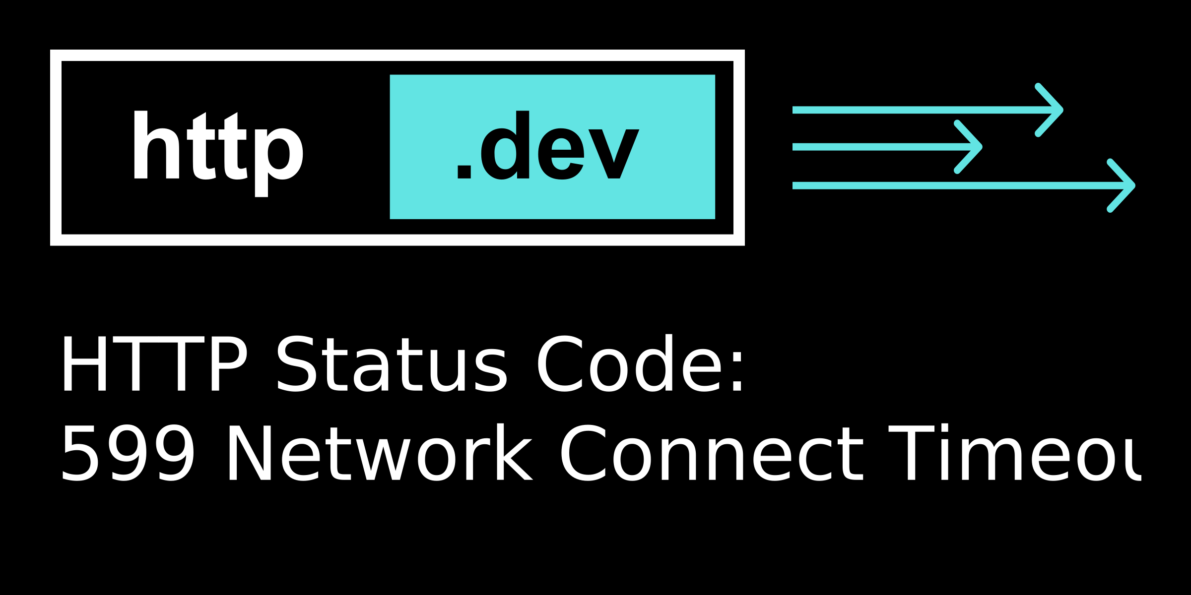 599 Network Connect Timeout Error - HTTP status code explained