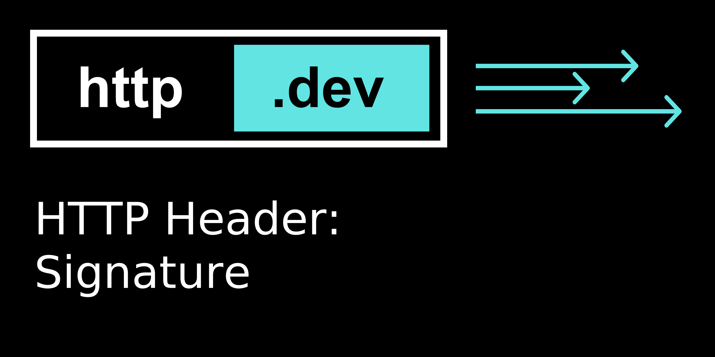 Signature - Expert Guide to HTTP headers